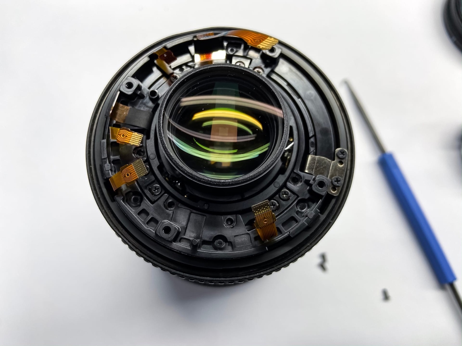 Ремонт объективов 